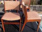 4 MCM Teak Chairs by Johannes Andersen RESTORED, PERFECT, each $199 - Mid Century Modern Toronto 7