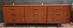 REFINISHED MCM Teak Dresser, Wardrobe, Queen Bed w floating nightstands PERFECT - Mid Century Modern Toronto 4