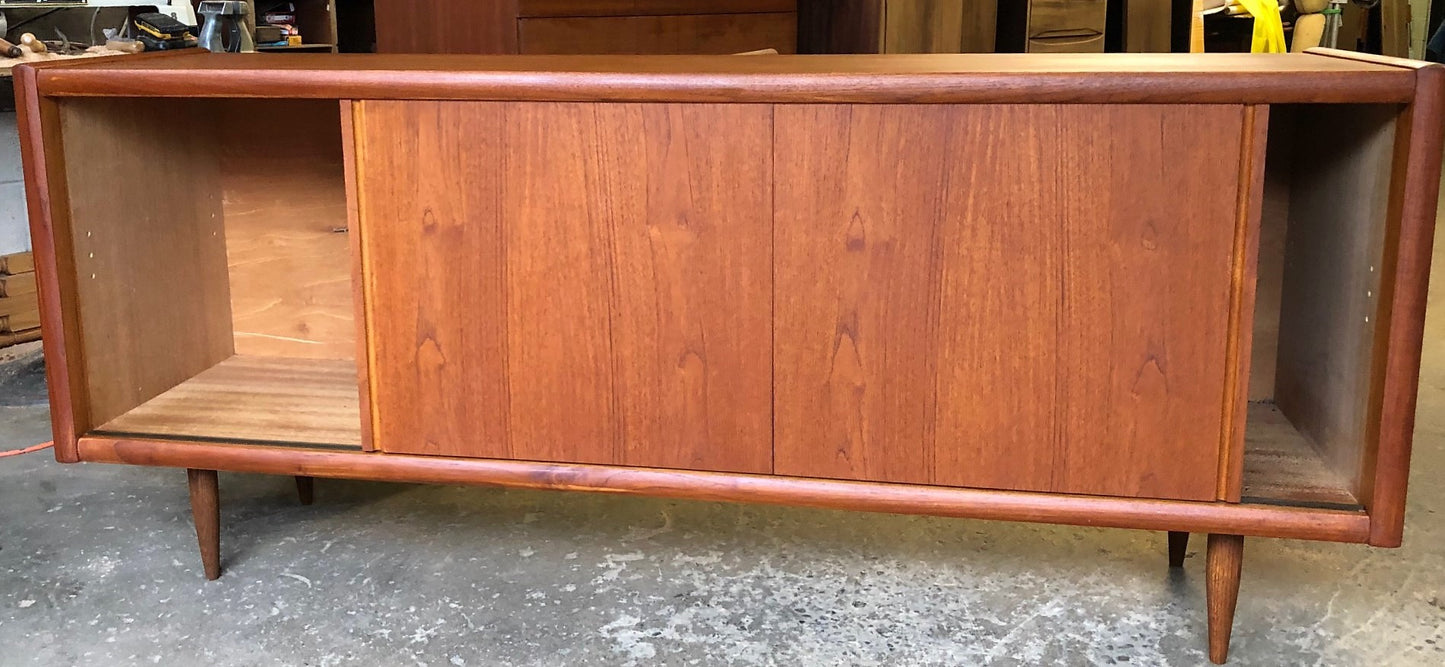 REFINISHED MCM  Teak Sideboard, PERFECT, 6ft - Mid Century Modern Toronto