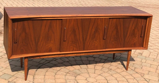 REFINISHED Walnut MCM Credenza by Deilcraft 68" PERFECT - Mid Century Modern Toronto