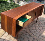 REFINISHED Walnut MCM Credenza by Deilcraft 68