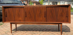 REFINISHED Walnut MCM Credenza by Deilcraft 68