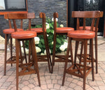 6 MCM Teak Bar Stools in great condition, each $99 - Mid Century Modern Toronto 5