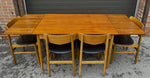 REFINISHED Danish Mid Century Modern Teak Table & 4 Teak Chairs by Farstrup 11