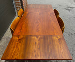 REFINISHED Danish Mid Century Modern Teak Table & 4 Teak Chairs by Farstrup 5