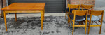 REFINISHED Danish Mid Century Modern Teak Table & 4 Teak Chairs by Farstrup 6