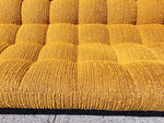 REFINISHED Mid Century Modern R.Huber Scoop Sofa Teak Framed 3-seater 11