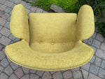 REFINISHED REUPHOLSTERED Mid Century Modern walnut armchair, Perfect 12