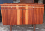 RESTORED MCM Cabinet / Buffet/ Credenza with 2 doors & drawers, 39