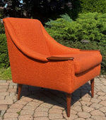 REFINISHED REUPHOLSTERED Mid Century Modern Armchair 5