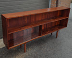 REFINISHED Danish Mid Century Modern Rosewood Bookcase 77