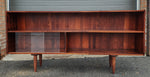 REFINISHED Danish Mid Century Modern Rosewood Bookcase 77