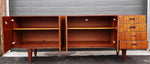 REFINISHED Danish MCM Brazilian Rosewood Sideboard Credenza 79