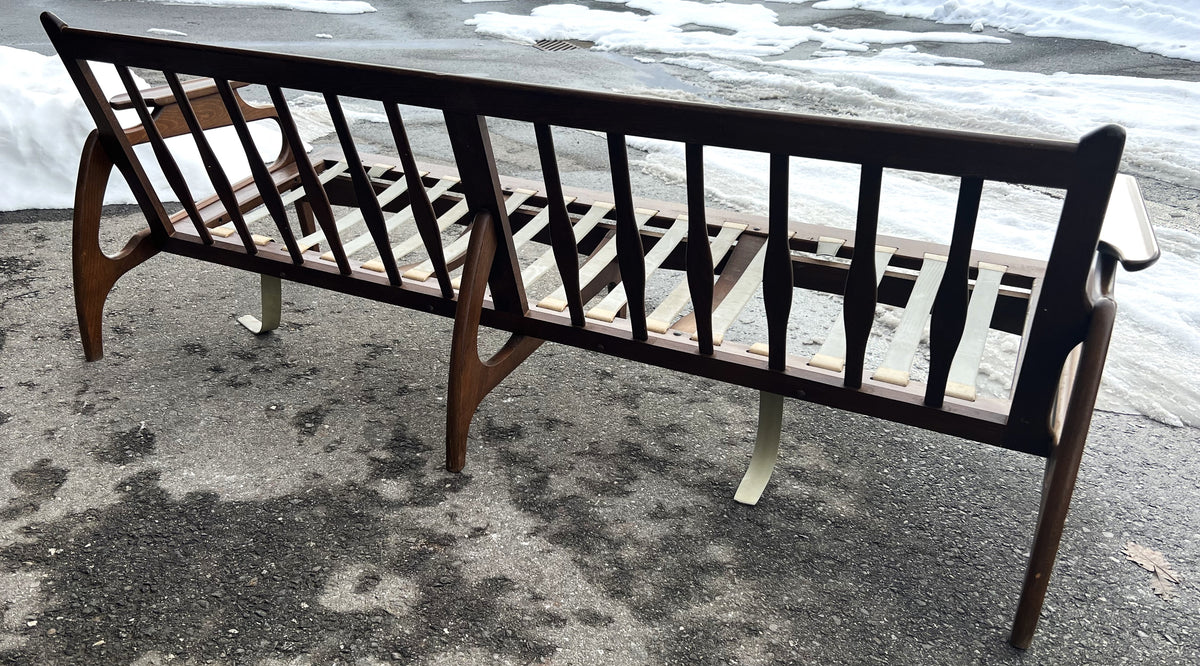 RESTORED  Mid Century Modern Sofa by Adrian Pearsall 74