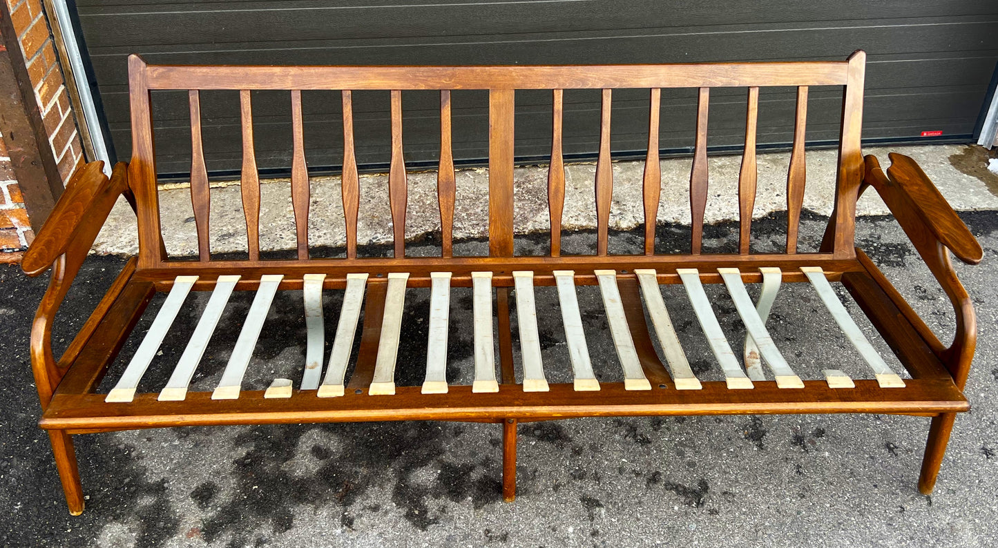 RESTORED  Mid Century Modern Sofa by Adrian Pearsall 74"