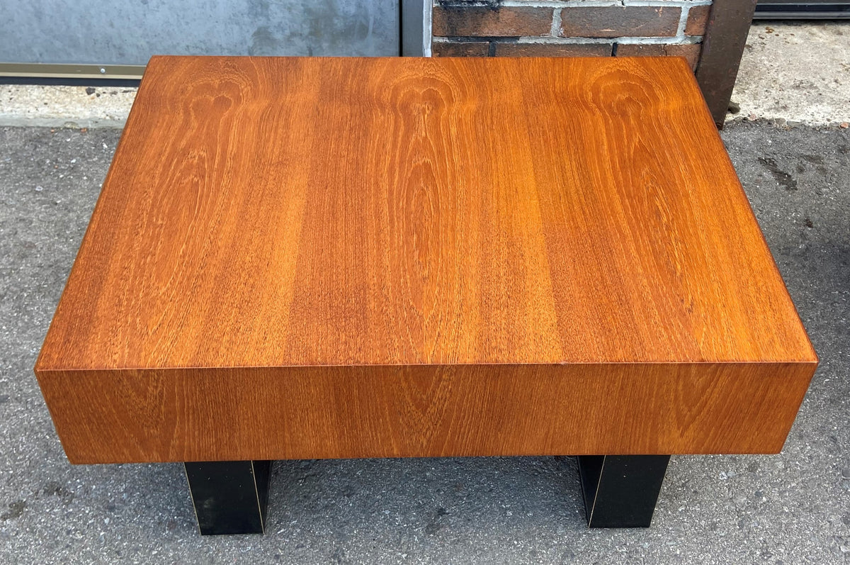 REFINISHED Mid Century Modern Teak Accent Table by RS Associates w drawer