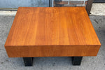 REFINISHED Mid Century Modern Teak Accent Table by RS Associates w drawer 6