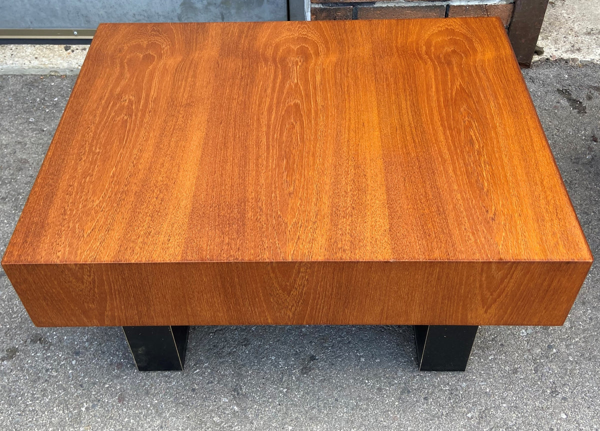 REFINISHED Mid Century Modern Teak Accent Table by RS Associates w drawer