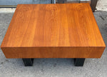 REFINISHED Mid Century Modern Teak Accent Table by RS Associates w drawer 4