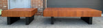 REFINISHED Mid Century Modern Teak Cocktail Table by RS Associates w 2 drawers 2
