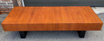 REFINISHED Mid Century Modern Teak Cocktail Table by RS Associates w 2 drawers 5