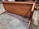 REFINISHED Danish Mid Century Modern Teak Coffee Table, 49