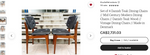 2 REFINISHED REUPHOLSTERED Danish Mid Century Modern Teak Chairs 8