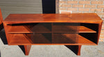 REFINISHED Mid Century Modern Teak Media TV Console 5 ft 3