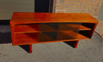REFINISHED Mid Century Modern Teak Media TV Console 5 ft 9