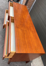 REFINISHED Mid Century Modern Teak Dresser/ TV Console by Reff/ Knoll, 63