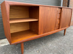 REFINISHED Mid Century Modern Teak Sideboard Credenza 72