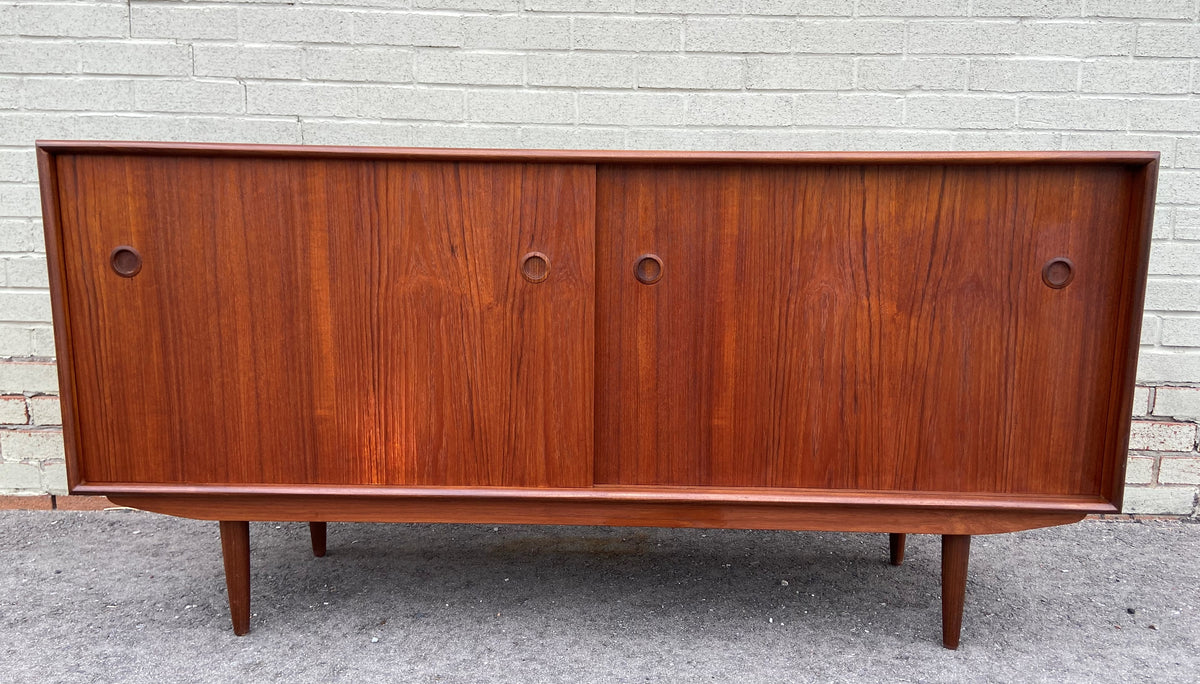 REFINISHE Mid Century Modern Teak Sideboard 60