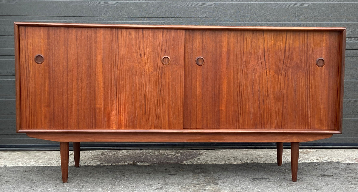 REFINISHE Mid Century Modern Teak Sideboard 60
