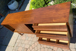 REFINISHED Mid Century Modern Walnut Sideboard, Narrow, Perfect 3