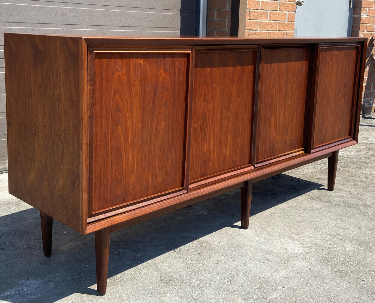 REFINISHED MCM Walnut Sideboard by Honderich 68
