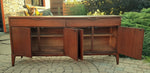 RESTORED MCM Walnut Sideboard Credenza by Kaufman 66.5