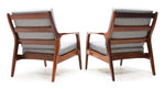 A pair MCM Teak Lounge Chairs by J.Kuypers will be REFINISHED REUPHOLSTERED 2