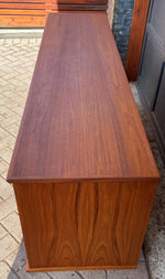 REFINISHED Danish Mid Century Modern Teak Sideboard, 71