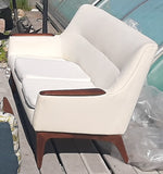 Danish MCM Teak Sofa 3-Seater REFINISHED & REUPHOLSTERED 7