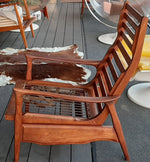 REFINISHED MCM High Back Lounge Chair Reclining, perfect- cushions will be CUSTOM made just for you 7