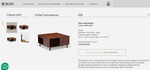 REFINISHED Danish MCM Rosewood Coffee Table w Storage by P.Lovig Nielsen 11
