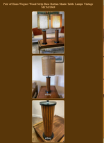 A pair of Mid Century Modern 