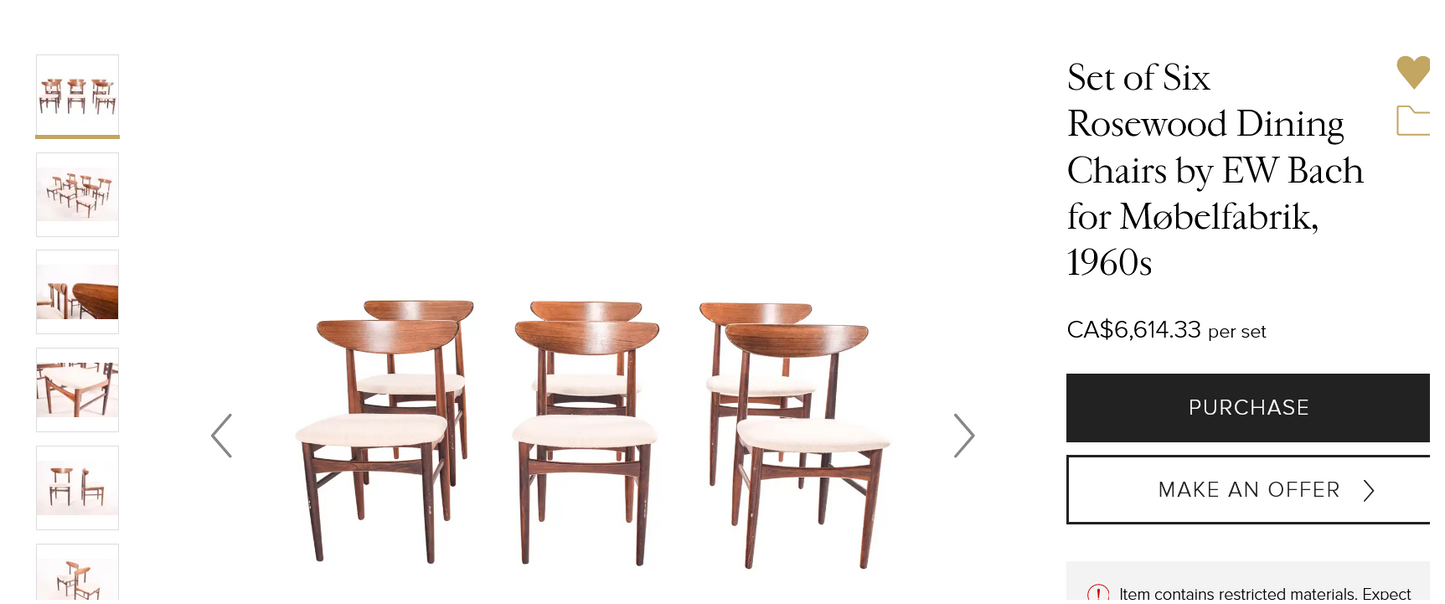 4 RESTORED Danish Mid Century Modern Teak Chairs by E.W. Bach, Model 57-7718