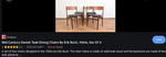 4 REFINISHED Danish MCM Teak Chairs by Erik Buch, will be REUPHOLSTERED 8