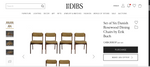 6 REFINISHED will be REUPHOLSTERED Danish Mid Century Modern E. Buch Teak Chairs, floating seats 9