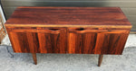 REFINISHED Swedish Mid Century Modern Rosewood Credenza by Troeds 51