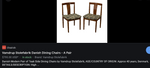 6 REFINISHED REUPHOLSTERED Danish Mid Century Modern Teak Chairs by VS, PERFECT 13