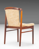 5 REFINISHED Danish MCM Rosewood Chairs by Erik Buch REUPHOLSTERED 3