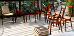 8 Danish Mid Century Modern Solid Teak High Back Dining Chairs REFINISHED REUPHOLSTERED each $249 - Mid Century Modern Toronto 9