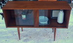 Mid Century Modern Teak Display Buffet China Console Restored 4 ft - Mid Century Modern Toronto 6